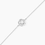 Bracelet Irmine Argent Blanc Oxyde De Zirconium - Bracelets fantaisie Femme | Marc Orian