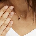 Collier Emotion Or Jaune Rubis Diamant - Colliers avec pierres Femme | Marc Orian