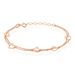 Bracelet Argent Rose Suzy - Bracelets chaînes Femme | Marc Orian
