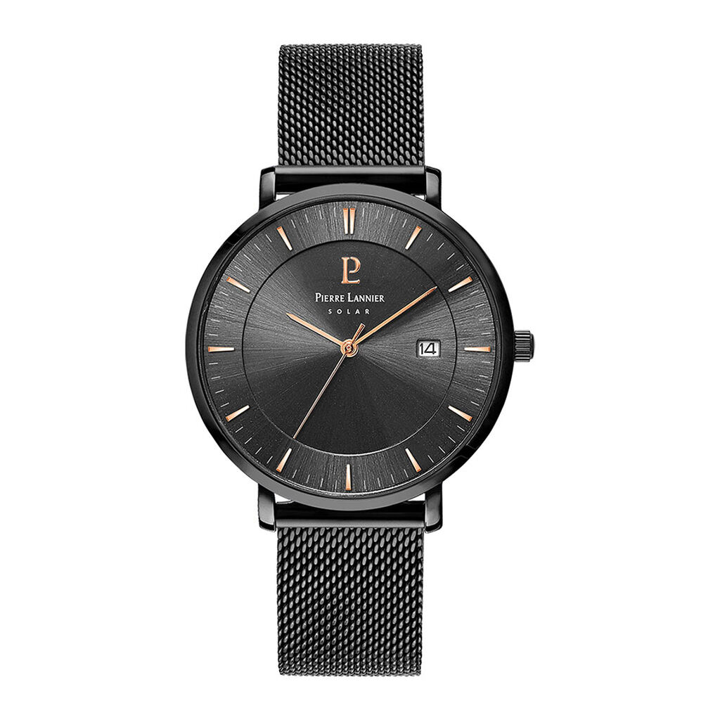 Montre Pierre Lannier Inti Noir - Montres classiques Homme | Marc Orian