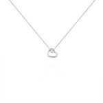 Collier Devona Argent Blanc Oxyde De Zirconium - Colliers avec pierres Femme | Marc Orian