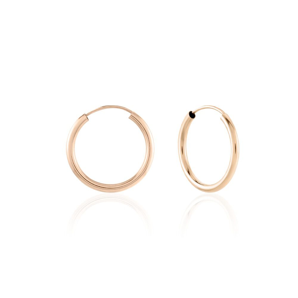 Créoles Or Rose - Créoles Femme | Marc Orian