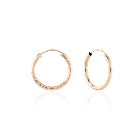 Créoles Or Rose - Créoles Femme | Marc Orian
