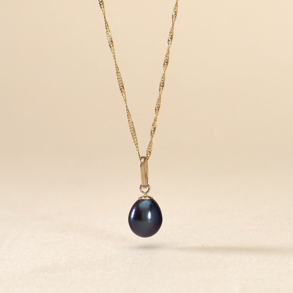 Pendentif Severiane Or Jaune Perle De Culture - Parures de mariage Femme | Marc Orian