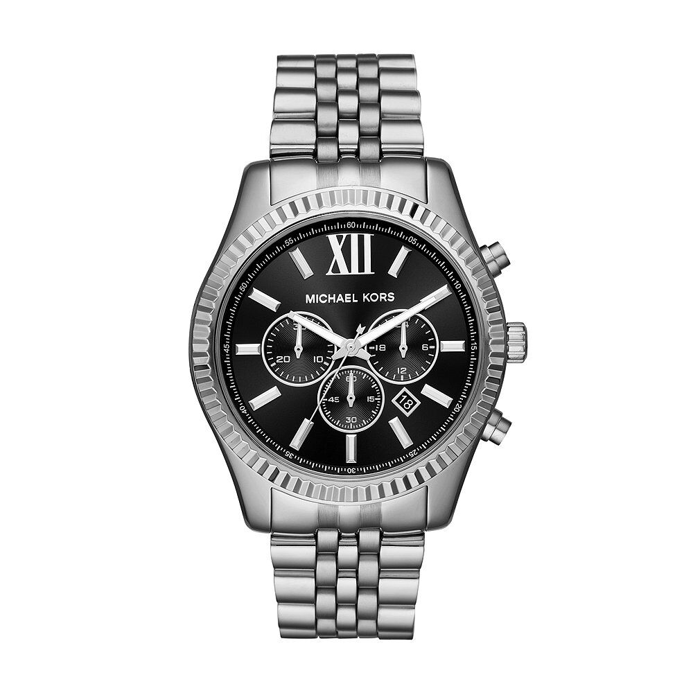 Montre Michael Kors Lexington Argenté - Montres étanches Homme | Marc Orian