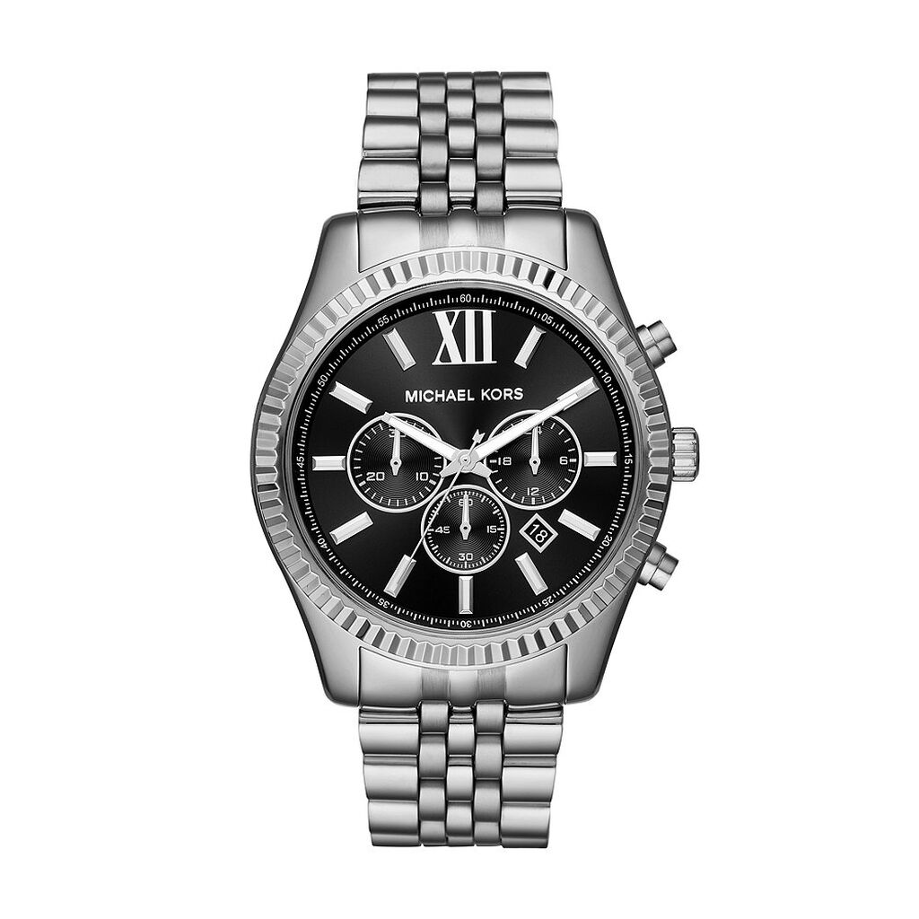 Montre Michael Kors Lexington Argenté - Montres étanches Homme | Marc Orian