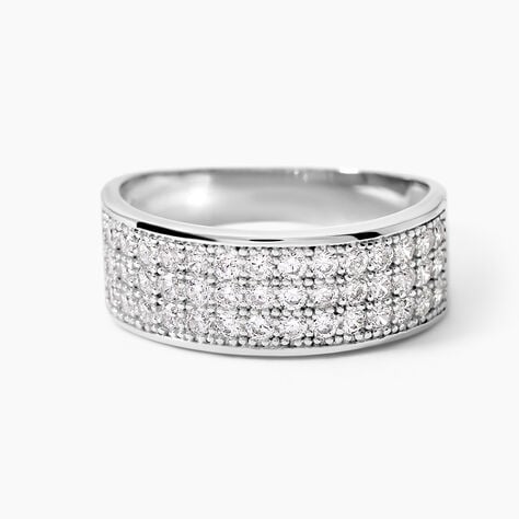 Bague Cecelia Argent Blanc Oxyde De Zirconium - Bagues avec pierre Femme | Marc Orian
