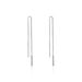 Boucles D'oreilles Pendantes Mila Argent Blanc - Pendantes Femme | Marc Orian