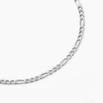 Collier Vivian Argent Blanc - Chaines Homme | Marc Orian