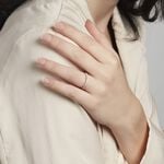 Alliance Pristina Or Jaune Diamant - Alliances avec pierres Femme | Marc Orian