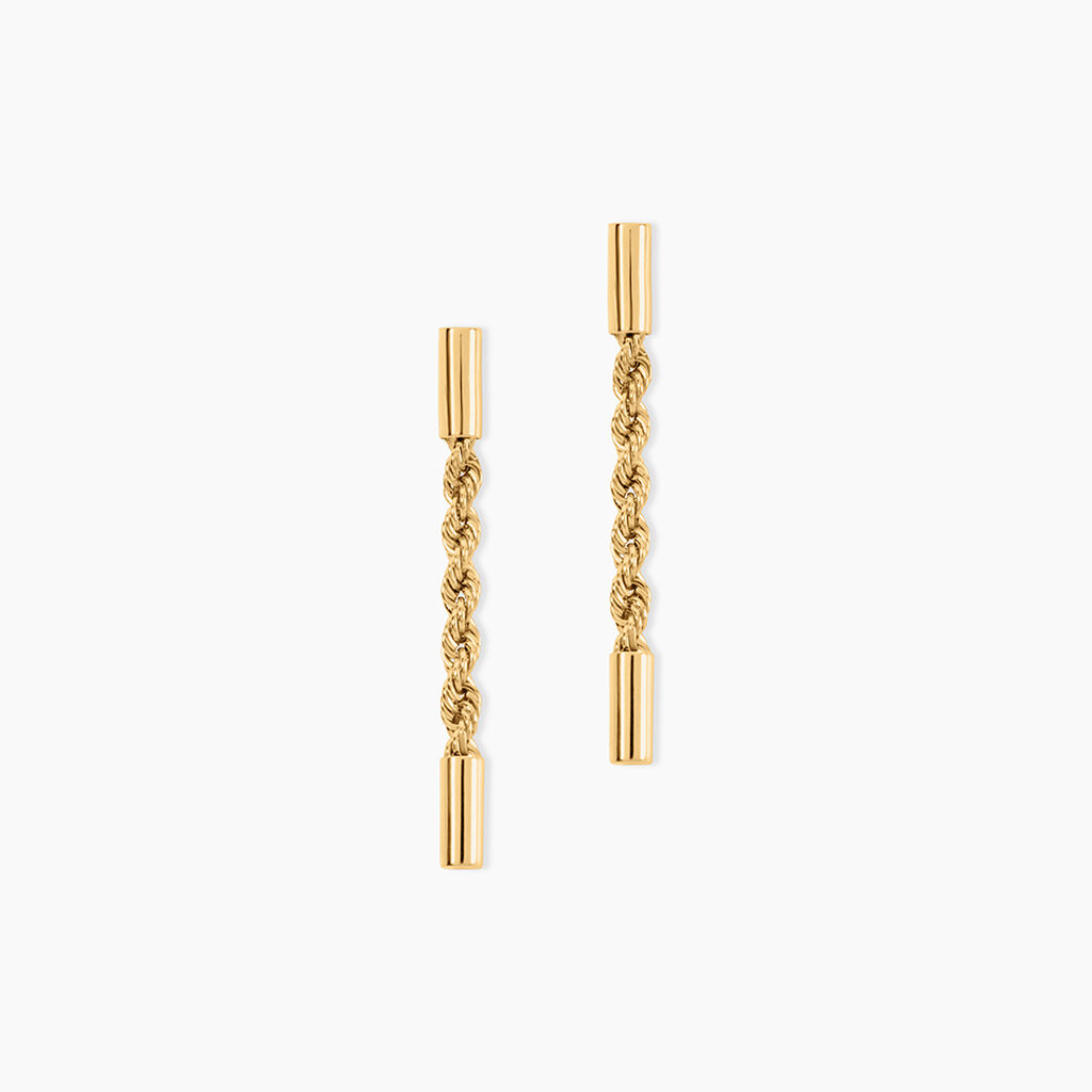 Boucles D'Oreilles Pendantes Cordelia Or Jaune - Pendantes Femme | Marc Orian