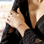 Bracelet Klothilda Or Blanc Oxyde De Zirconium - Bracelets cha&icirc;nes Femme | Marc Orian