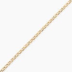 Collier Capucin Or Jaune Maille Marine Plate - Chaines Femme | Marc Orian