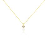 Collier Or Jaune Luminatane Diamant - Colliers avec pierres Femme | Marc Orian