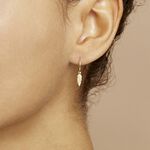 Cr&eacute;oles Belita Or Jaune - Boucles d'oreilles pampille Femme | Marc Orian