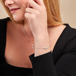 Bracelet Roseraie Argent Blanc Oxyde De Zirconium - Bracelets fantaisie Femme | Marc Orian