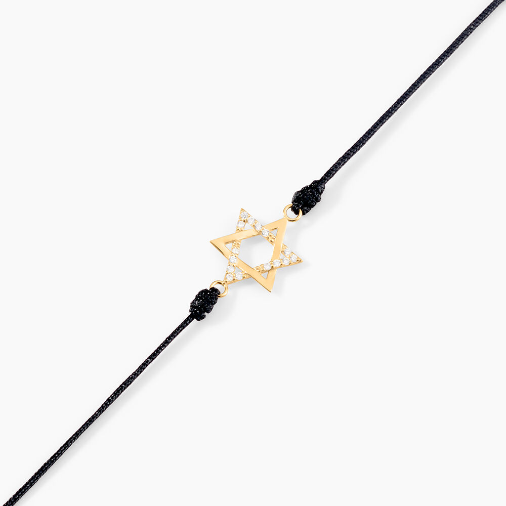 Bracelet Faye Or Jaune Oxyde De Zirconium - Bracelets cordons Unisex | Marc Orian