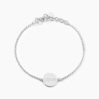 Bracelet Eternelle Argent Blanc