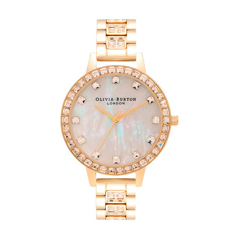 Montre Olivia Burton Treasure Nacre Blanche - Montres &eacute;tanches Femme | Marc Orian