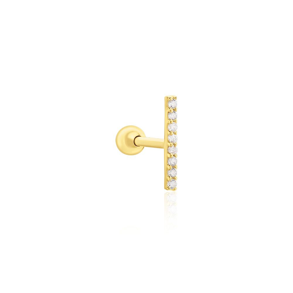 Piercing Barak Or Jaune Oxyde De Zirconium - Piercings Femme | Marc Orian