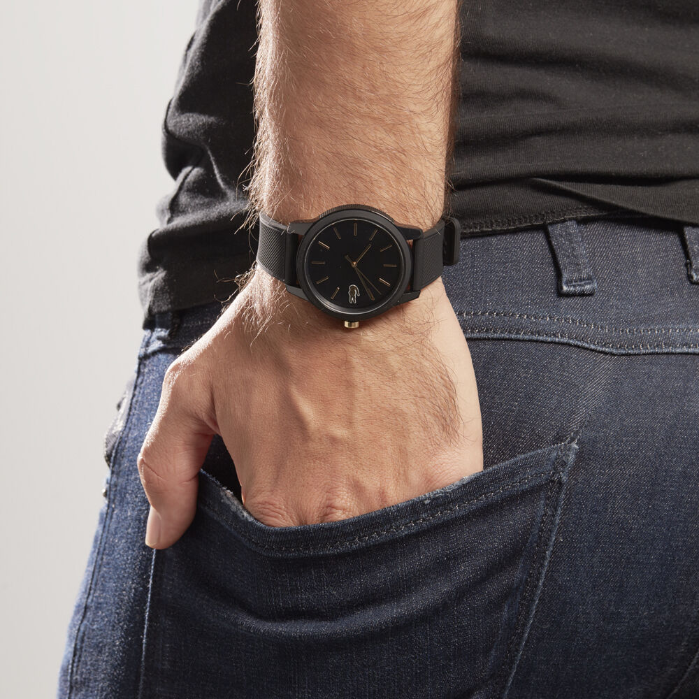 Montre lacoste sales noir