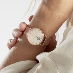 Montre Disney Doré Rose - Montres Femme | Marc Orian