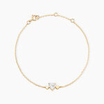 Bracelet Chaim Or Jaune Oxyde - Bracelets mailles Femme | Marc Orian
