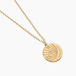 Collier Amai Plaqu&eacute; Or Jaune Oxyde De Zirconium - Colliers avec pierres Femme | Marc Orian