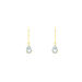 Boucles D'oreilles Pendantes Kalyne Or Jaune Topaze - Pendantes Femme | Marc Orian