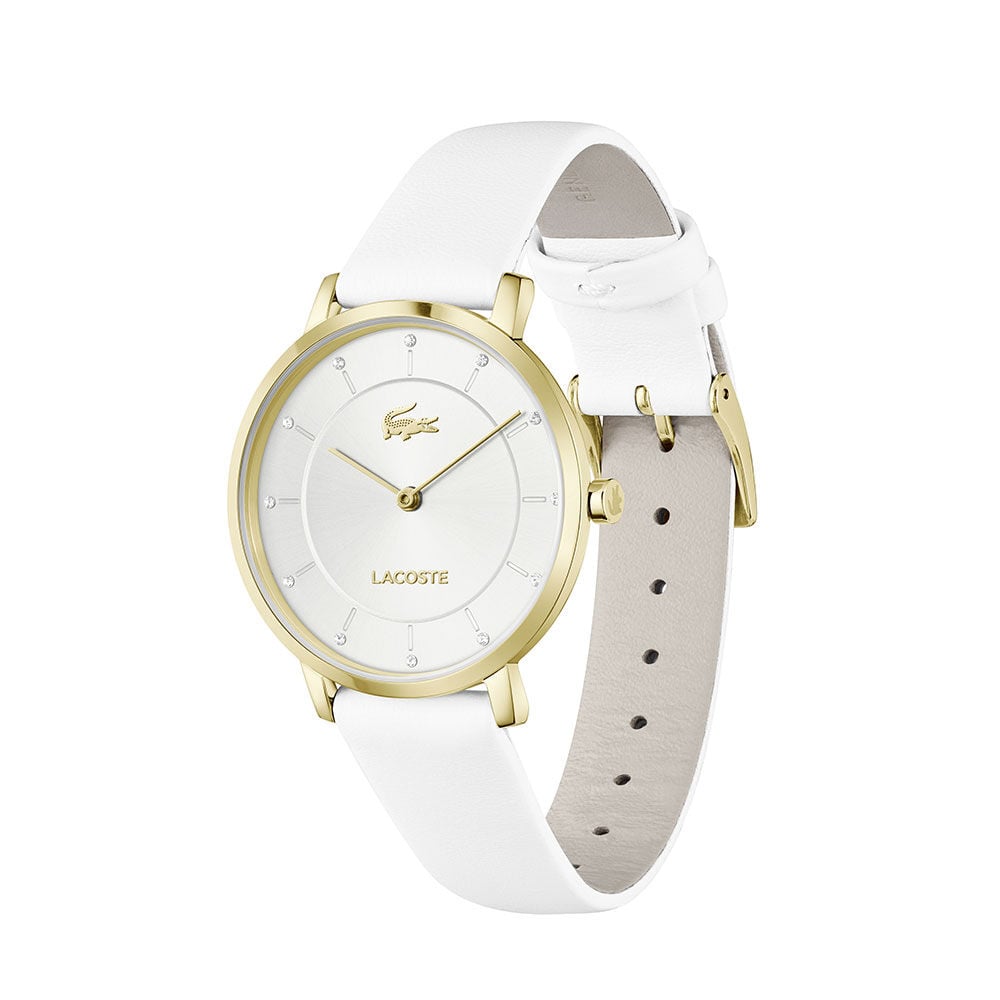 Montre Lacoste Crocorigin Blanc - Nouveautés Femme | Marc Orian