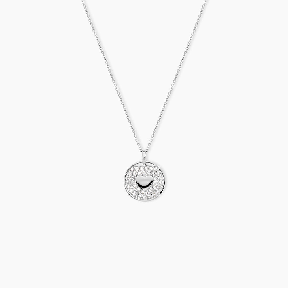 Collier Ivany Argent Blanc Oxyde De Zirconium - Colliers avec pierres Femme | Marc Orian