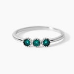 Bague Kasey Argent Blanc Oxyde De Zirconium - Bijoux fantaisie Femme | Marc Orian