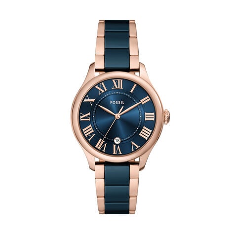 Montre Fossil Gilmore Bleu - Montres Femme | Marc Orian