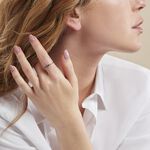 Bague Kasey Argent Blanc Oxyde De Zirconium - Bijoux fantaisie Femme | Marc Orian