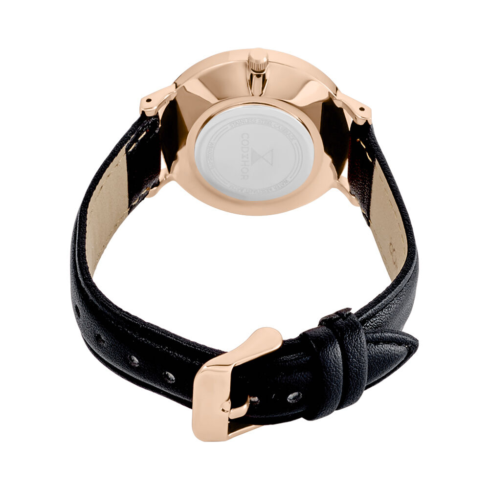 Montre Codhor Cindy Noir - Montres étanches Femme | Marc Orian