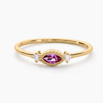 Bague Azel Plaqu&eacute; Or Jaune Oxyde De Zirconium - Bijoux fantaisie Femme | Marc Orian