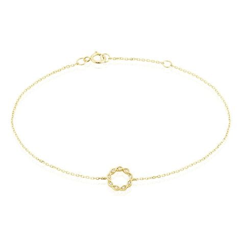Bracelet Or Jaune Adino Diamants - Bracelets chaînes Femme | Marc Orian