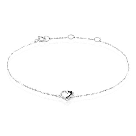 Bracelet Sileas Or Blanc Diamant - Bracelets chaînes Femme | Marc Orian
