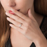 Bague Solitaire Cyranne Or Blanc Diamant - Solitaires Femme | Marc Orian