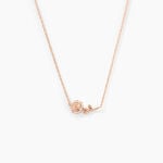 Collier Edenia Argent Rose Oxyde De Zirconium - Colliers avec pierres Femme | Marc Orian