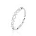 Bague Elonie Argent Blanc Oxyde De Zirconium - Bagues de promesse Femme | Marc Orian