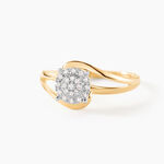 Bague Or Jaune Rosariane Diamants - Parures de mariage Femme | Marc Orian