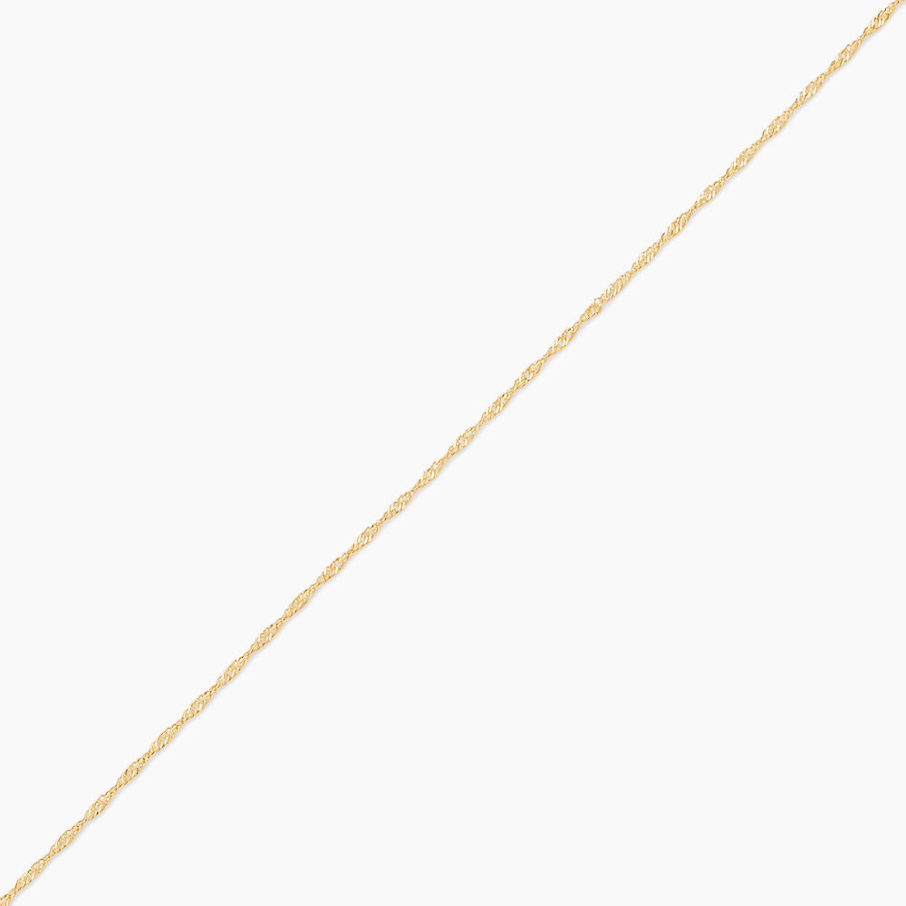 Cha&icirc;ne De Cheville Sylwia Or Jaune - Chaines de cheville Femme | Marc Orian