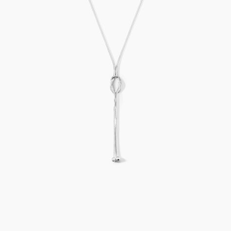 Collier Mariana Argent Blanc - Colliers Femme | Marc Orian