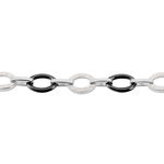 Bracelet Nowell Argent Blanc Oxyde De Zirconium Et C&eacute;ramique - Bracelets cha&icirc;nes Femme | Marc Orian