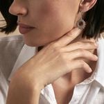 Cr&eacute;oles Doretta Argent Blanc Oxyde De Zirconium - Cr&eacute;oles Femme | Marc Orian