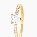 Bague Ciriaco Or Jaune Oxyde De Zirconium - Solitaires Femme | Marc Orian