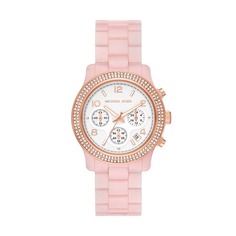 Montre Michael Kors Runway Blanc - Montres étanches Femme | Marc Orian