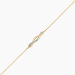 Bracelet Or Jaune Abisai Diamants - Bracelets cha&icirc;nes Femme | Marc Orian