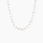 Collier Giustina Or Jaune Perle De Culture - Colliers avec pierres Femme | Marc Orian